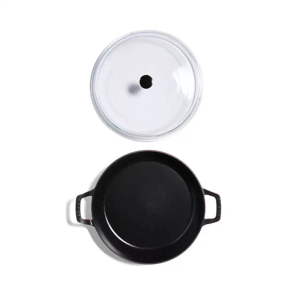 Cast Iron Braiser with Glass Lid