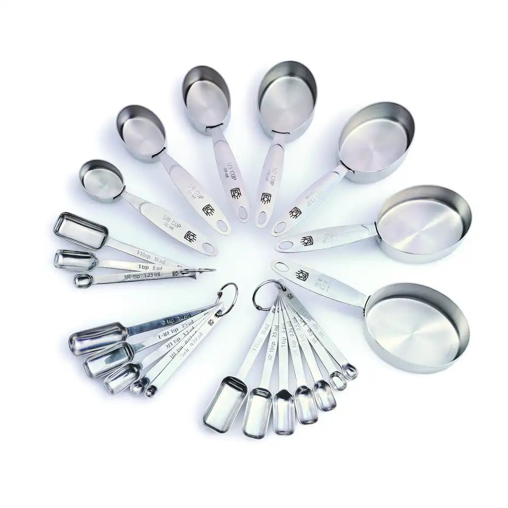 Measuring Cups with Complete Spoon Set