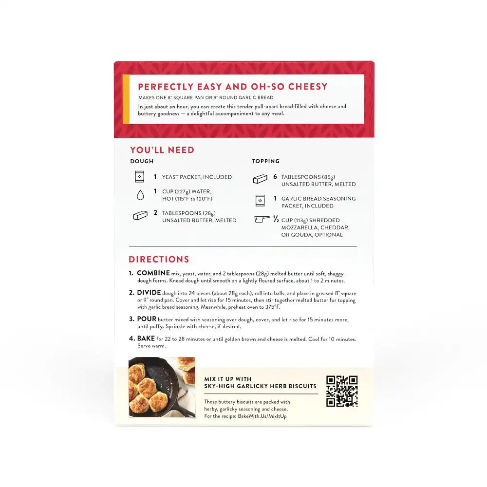 Pull-Apart Garlic Bread Mix Kit