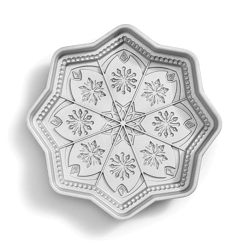 Snowflakes Shortbread and Cake Pan