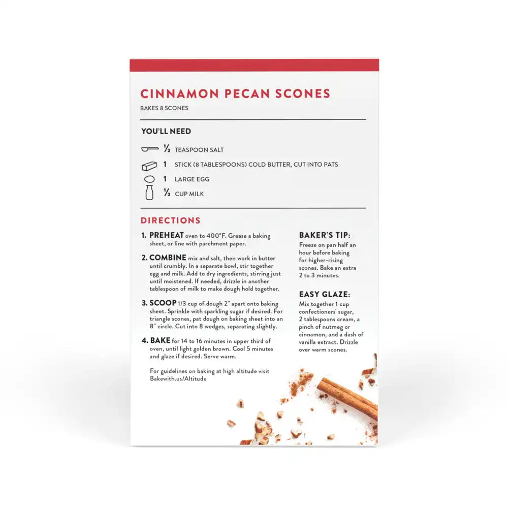 Cinnamon Pecan Scone Mix