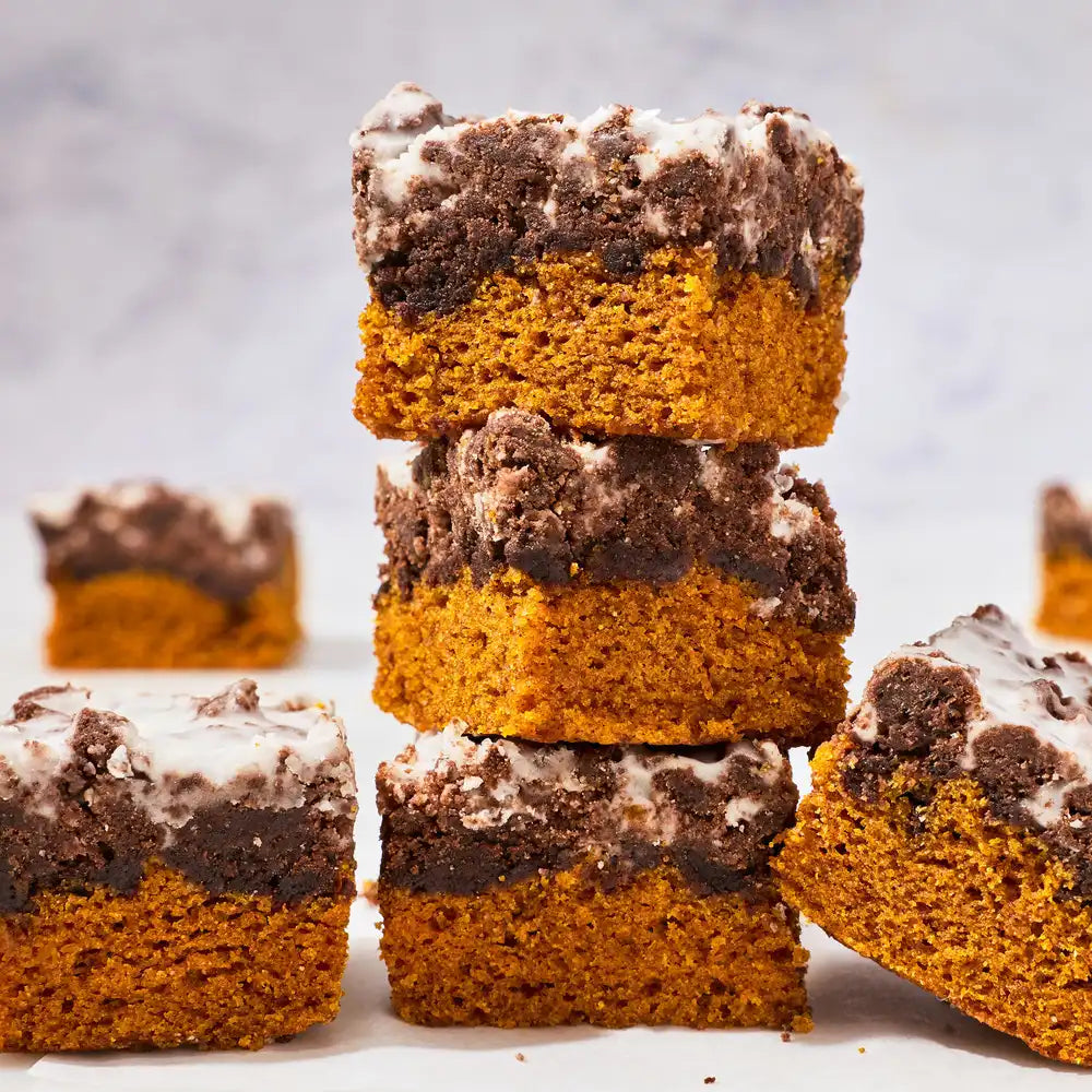 Chocolate-Pumpkin Crumb Cake Bundle