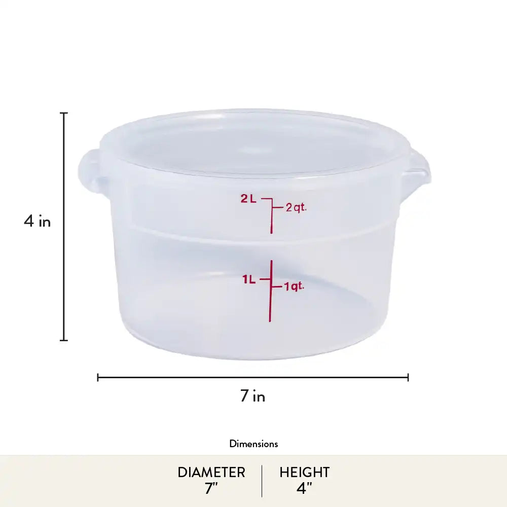Standard Dough-Rising Bucket - Set of 2