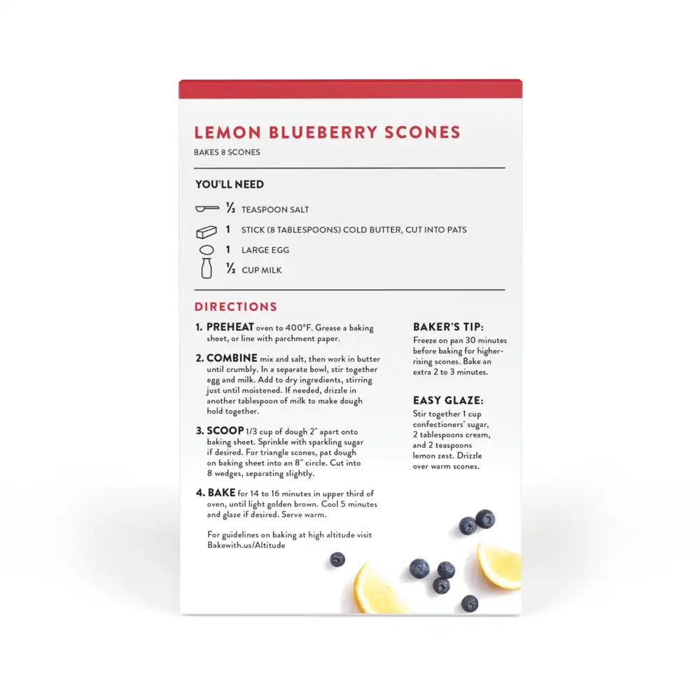 Lemon Blueberry Scone Mix
