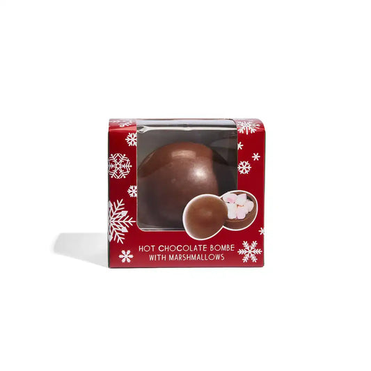 Hot Chocolate Bombe with Marshmallows