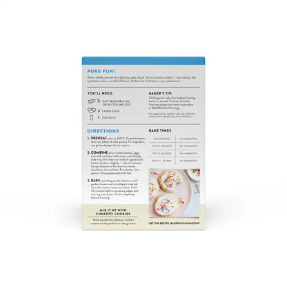 Gluten-Free Confetti Cake Mix