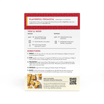 Crisp & Airy Focaccia Mix Kit