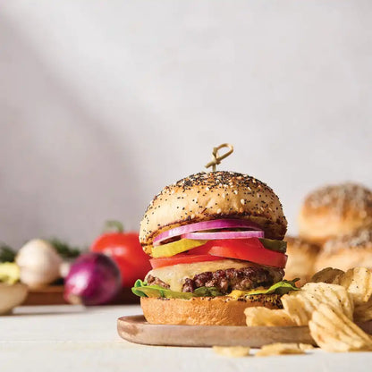 Hamburger Bun and Mini Pie Pan