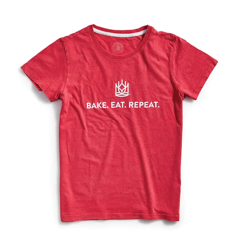 Women's Vintage Bake Eat Repeat Tee