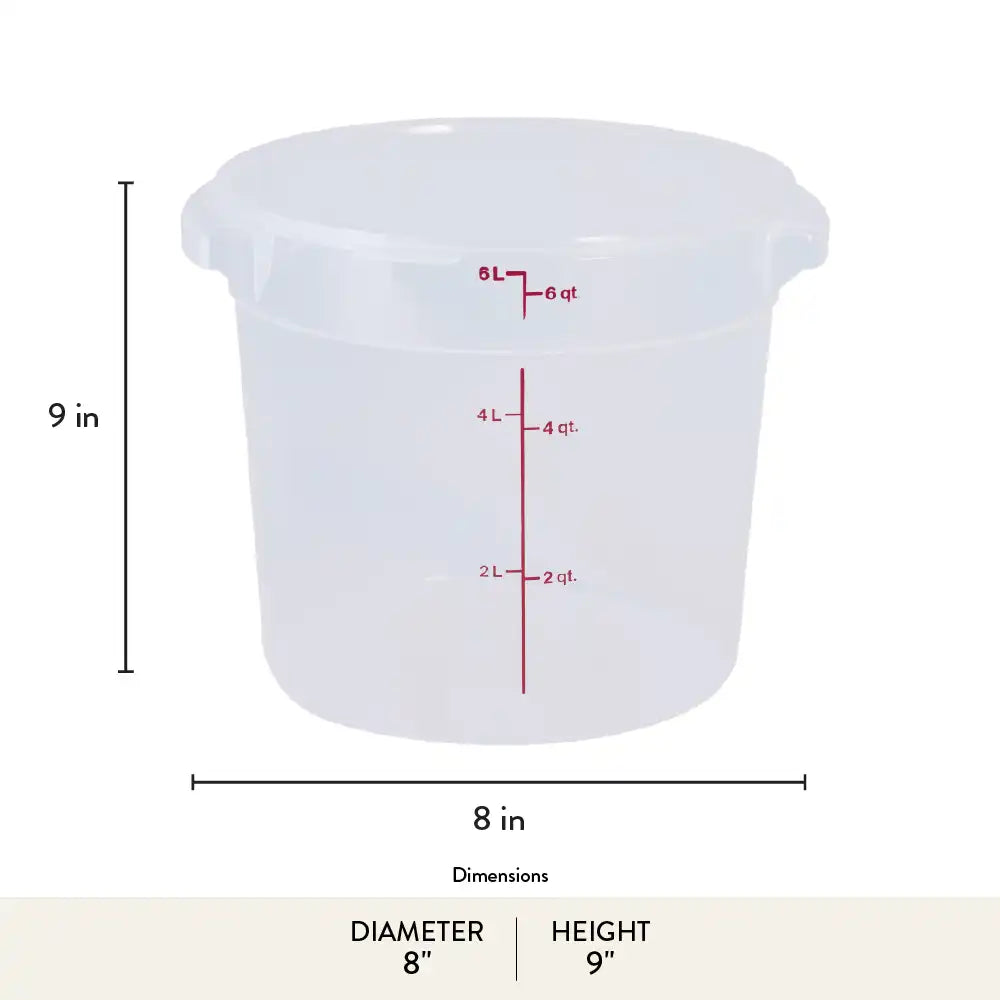 Extra Large Dough-Rising Bucket - Set of 2