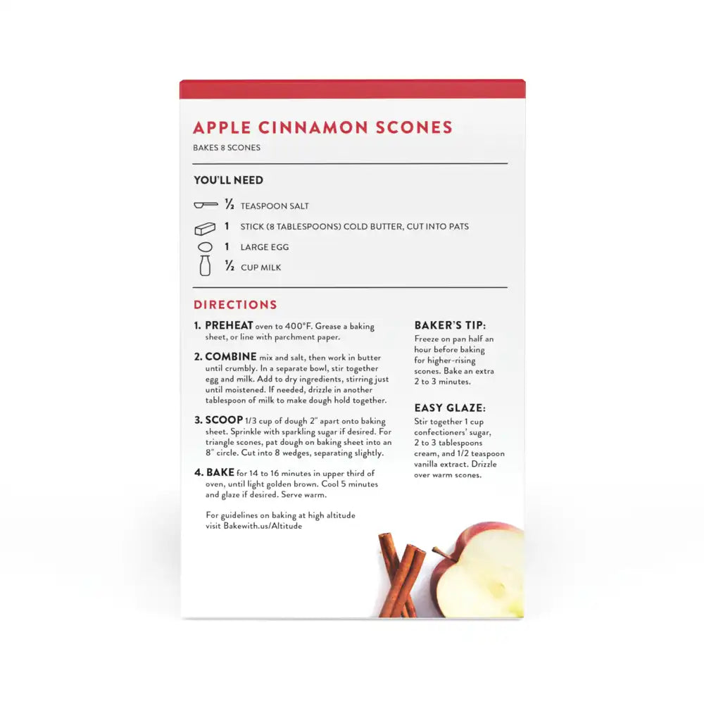 Apple Cinnamon Scone Mix