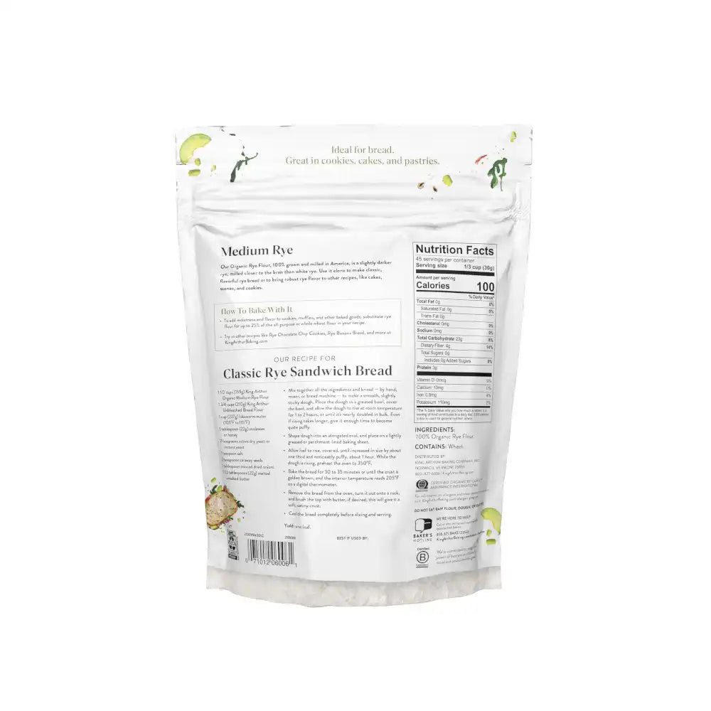Organic Medium Rye