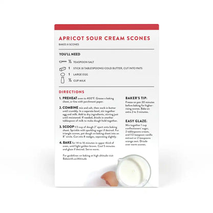Apricot Sour Cream Scone Mix