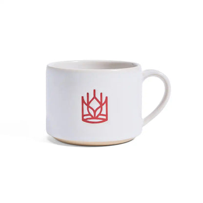 Handmade Stoneware Crown Mug