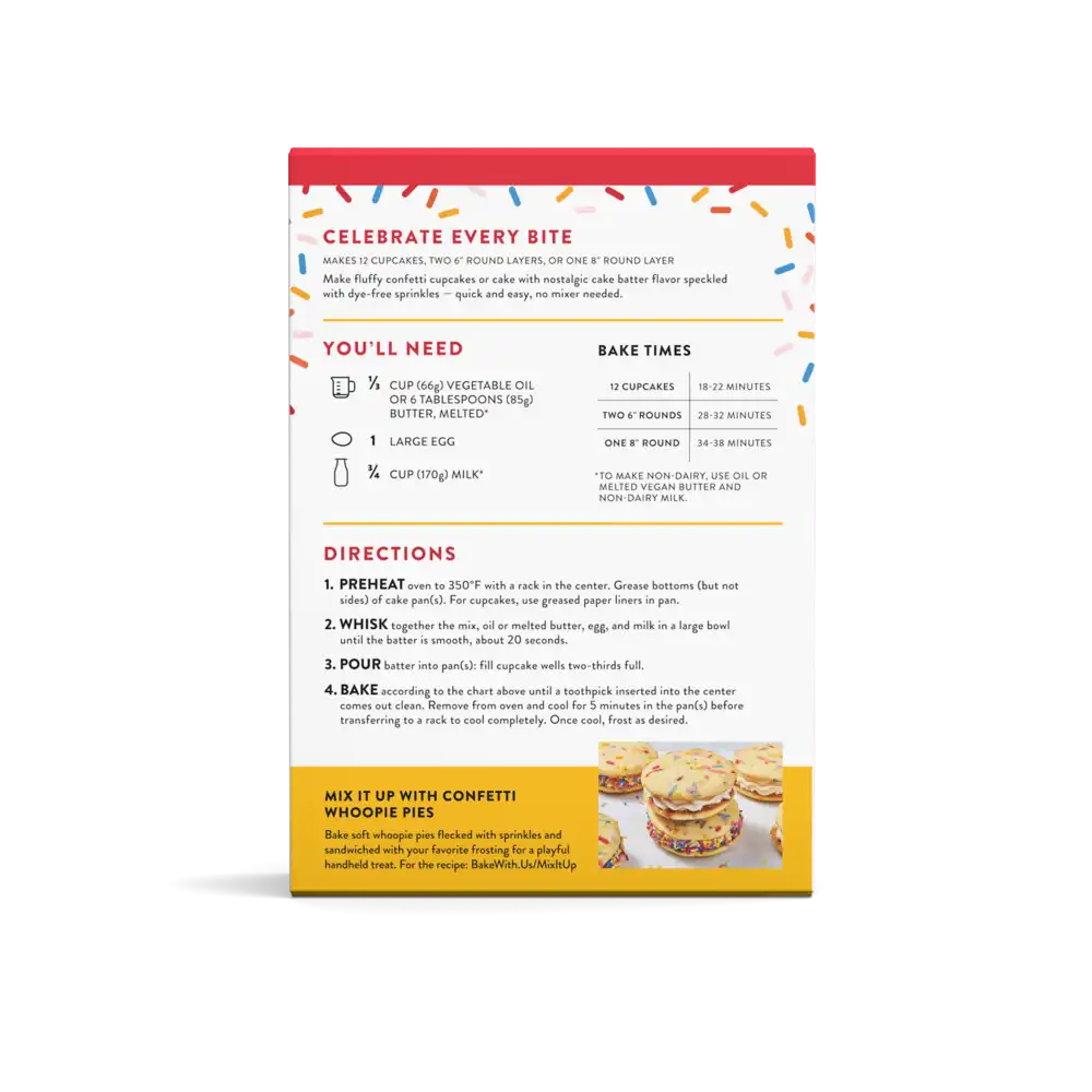 Confetti Cake & Cupcake Mix
