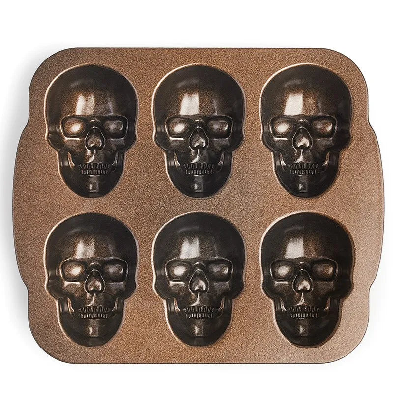Haunted Skull Cakelette Pan