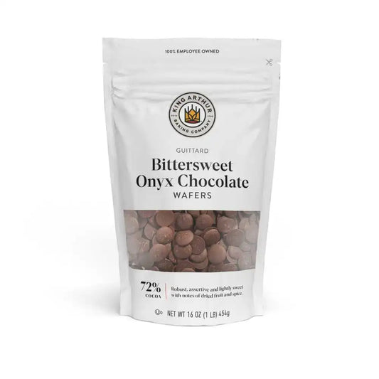 Guittard Bittersweet Onyx Chocolate Wafers