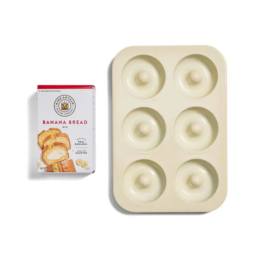 Banana Bread Mix and Doughnut Pan Set