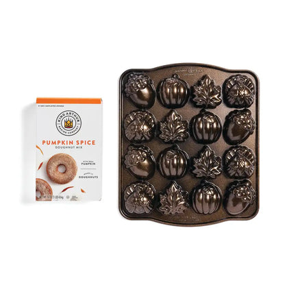 Pumpkin Spice Doughnut and Autumn Cakelette Pan Set