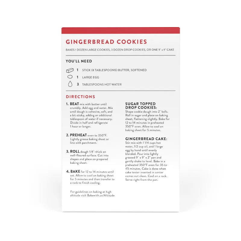 Gingerbread Cake & Cookie Mix