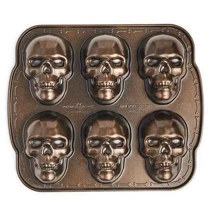 Haunted Skull Cakelette Pan