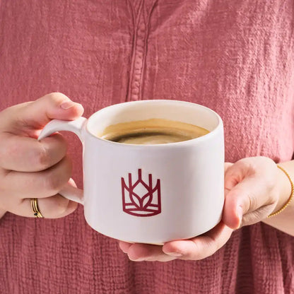 Handmade Stoneware Crown Mug
