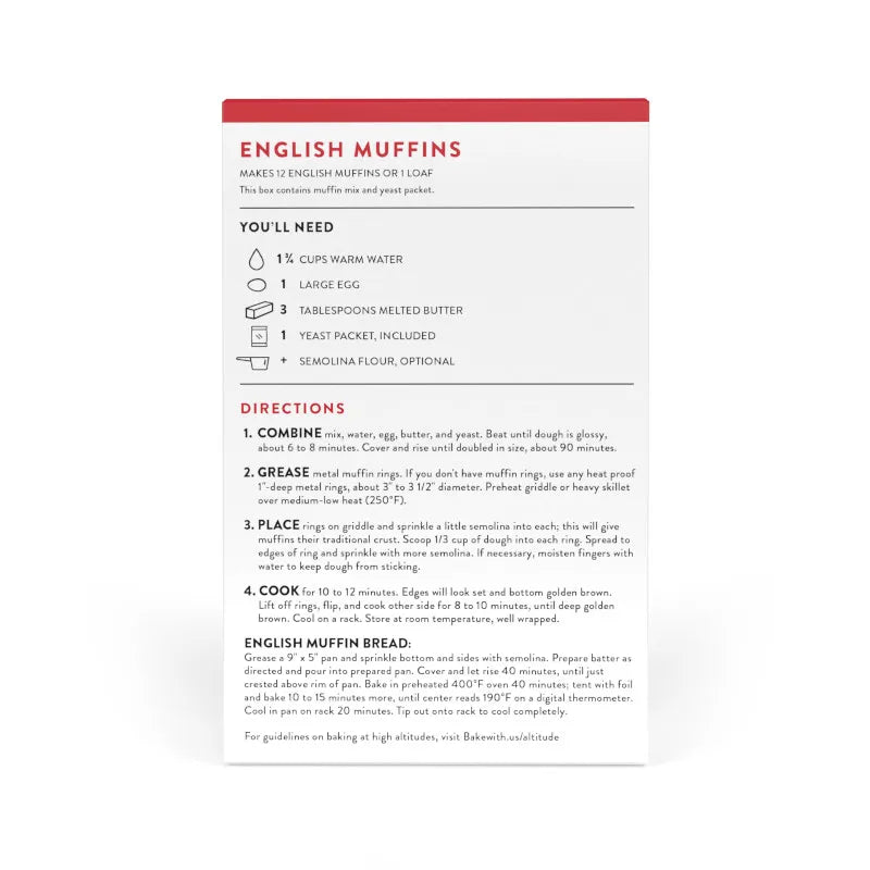 English Muffin Mix