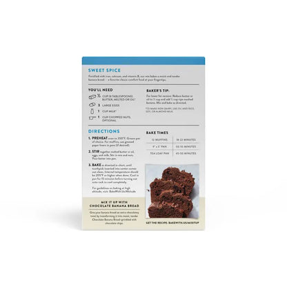 Gluten-Free Banana Bread and Muffin Mix