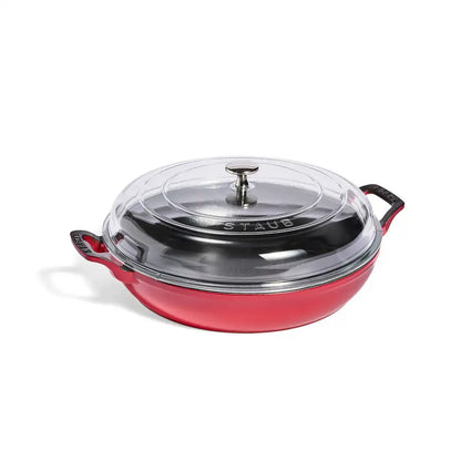 Cast Iron Braiser with Glass Lid