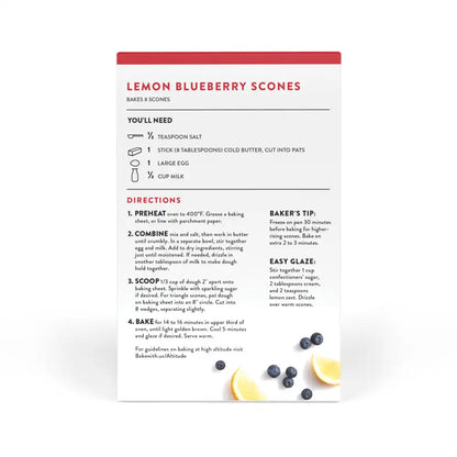 Lemon Blueberry Scone Mix