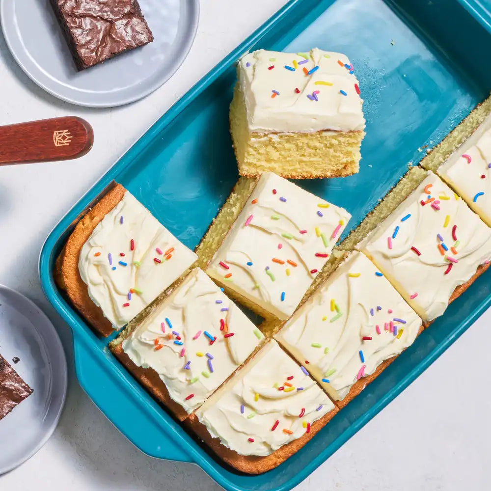 Ceramic Cake and Brownie Pan