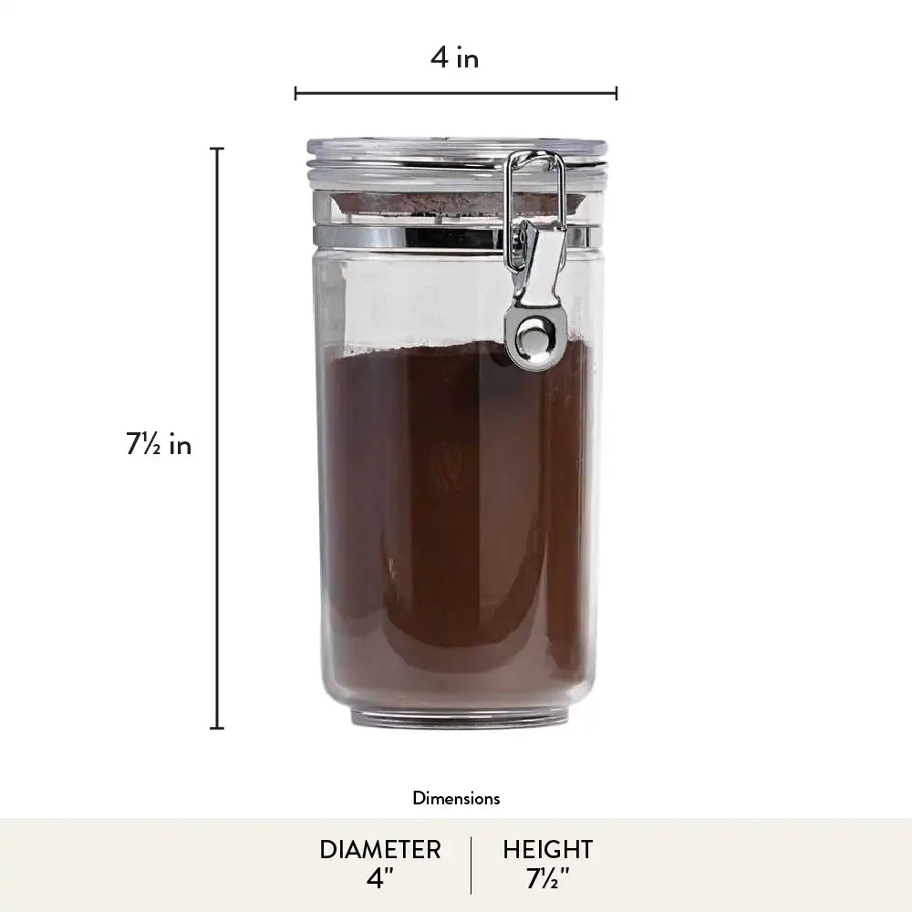4.5 Cup Airtight Acrylic Canister