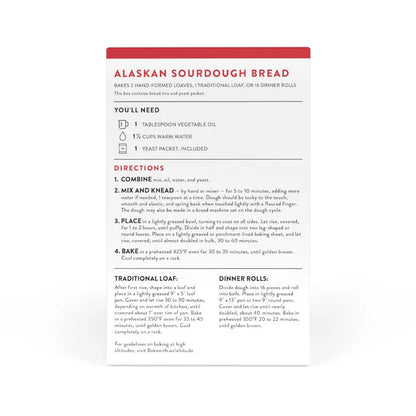 Alaskan Sourdough Yeast Bread Mix